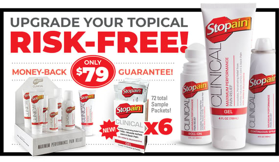 Get Started with Stopain Clinical Risk-Free for only $79